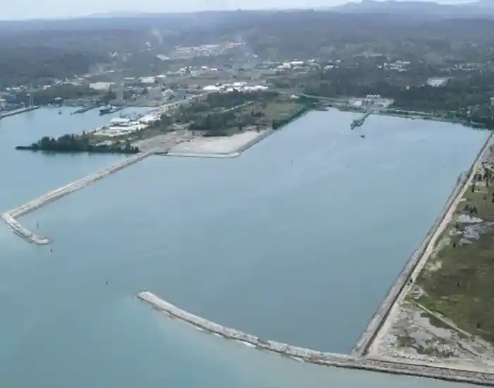 Breakwater Construction - Bintulu Port